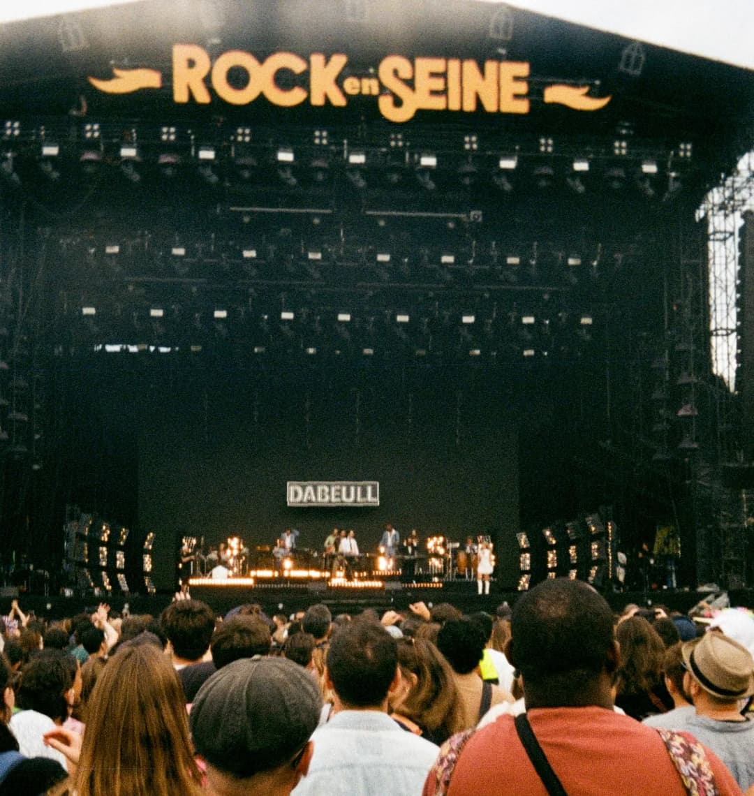 Film photograph from the 2025-08-rock-en-seine gallery by Maxime Bodin